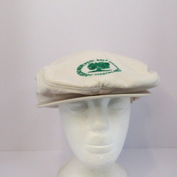 Ontario's Niagara Parks Men's White Adjustable Snapback Golf Flat Cap - Picture 2 of 8